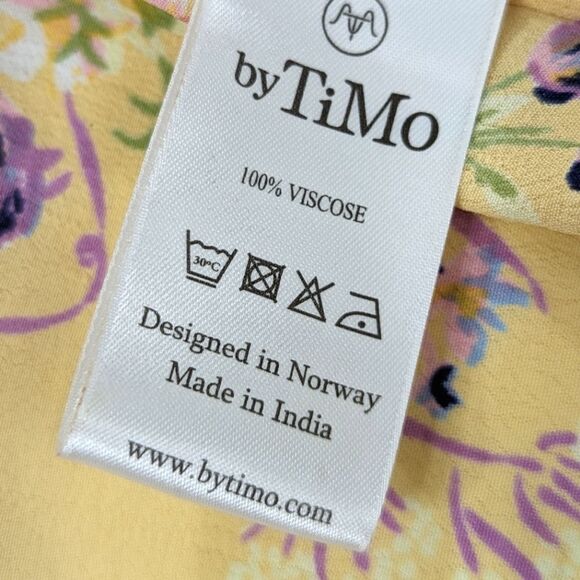 Yellow Flutter Sleeve Wrap Maxi Dress - Picture 4 of 10